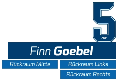Finn Goebel Rückraum Links Rückraum Mitte Rückraum Rechts