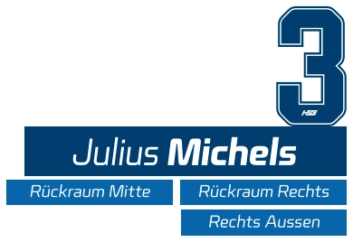 Julius Michels Rückraum Rechts Rückraum Mitte Rechts Aussen
