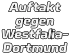 Auftakt gegen Westfalia- Dortmund