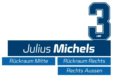 Julius Michels Rückraum Rechts Rückraum Mitte Rechts Aussen