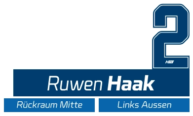 Ruwen Haak Links Aussen Rückraum Mitte