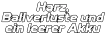 Harz, Ballverluste und  ein leerer Akku