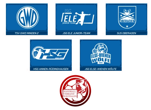 TSV GWD MINDEN 2 JSG ELE JUNIOR-TEAM SUS OBERADEN HSG ANNEN-RÜDINGHAUSEN JSG ELSE-WIEHEN WÖLFE