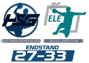 HSG ANNEN-RÜDINGHAUSEN JSG ELE-JUNIOR TEAM ENDSTAND 27-33