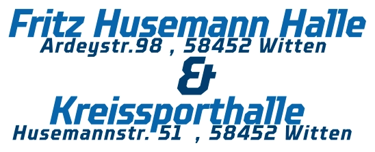 Fritz Husemann Halle Ardeystr.98 , 58452 Witten Kreissporthalle Husemannstr. 51  , 58452 Witten &