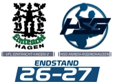 VFL EINTRACHT-HAGEN 2 HSG ANNEN-RÜDINGHAUSEN ENDSTAND 26-27