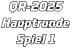QR-2025 Hauptrunde  Spiel 1
