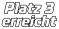 Platz 3 erreicht