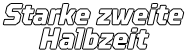 Starke zweite Halbzeit