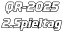 QR-2025 2.Spieltag