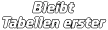 Bleibt  Tabellen erster